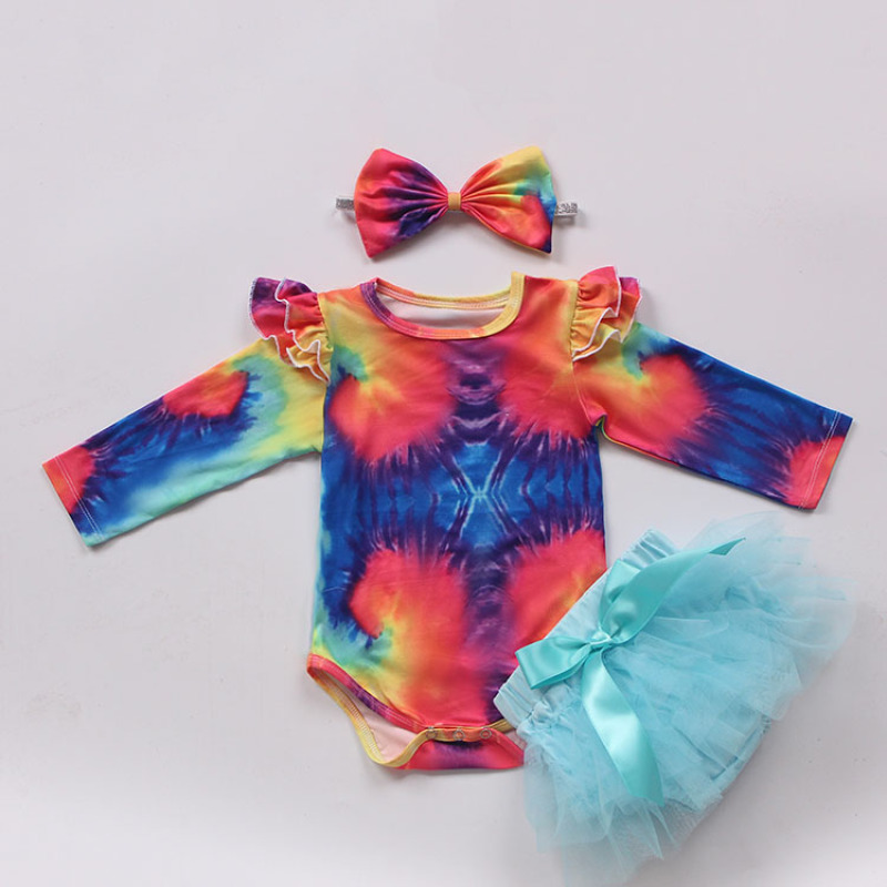 Christmas Infant Toddler Baby Girl's Clothing Romper Set