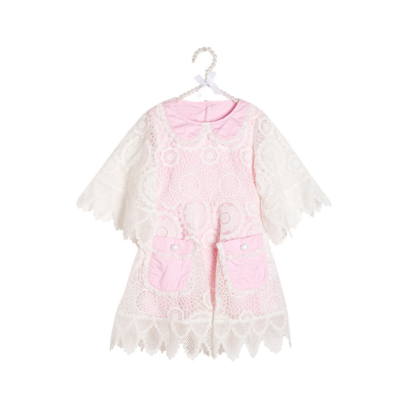 Wholesale Boutique Toddler Tunic Lace Dresses 