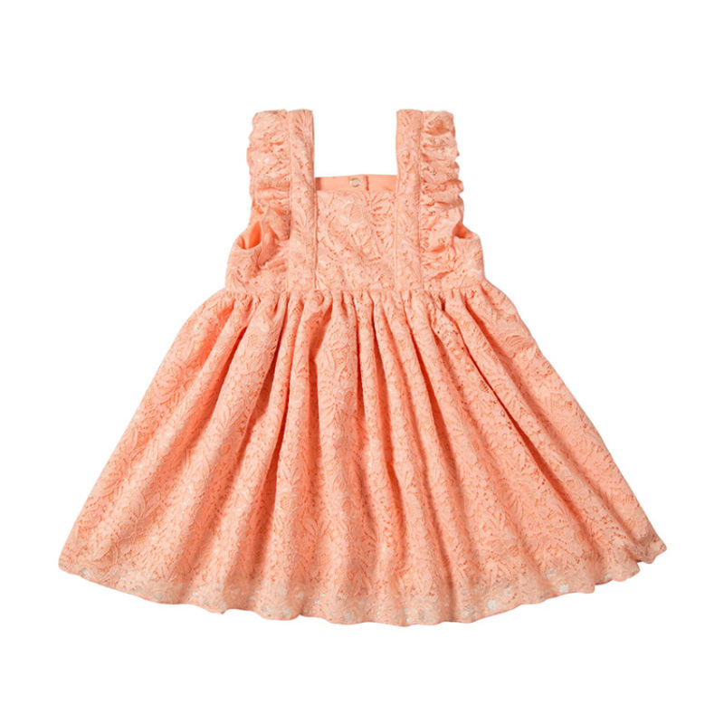 Wholesale High Quality Trendy Toddler Baby Lace Dresses For Girls