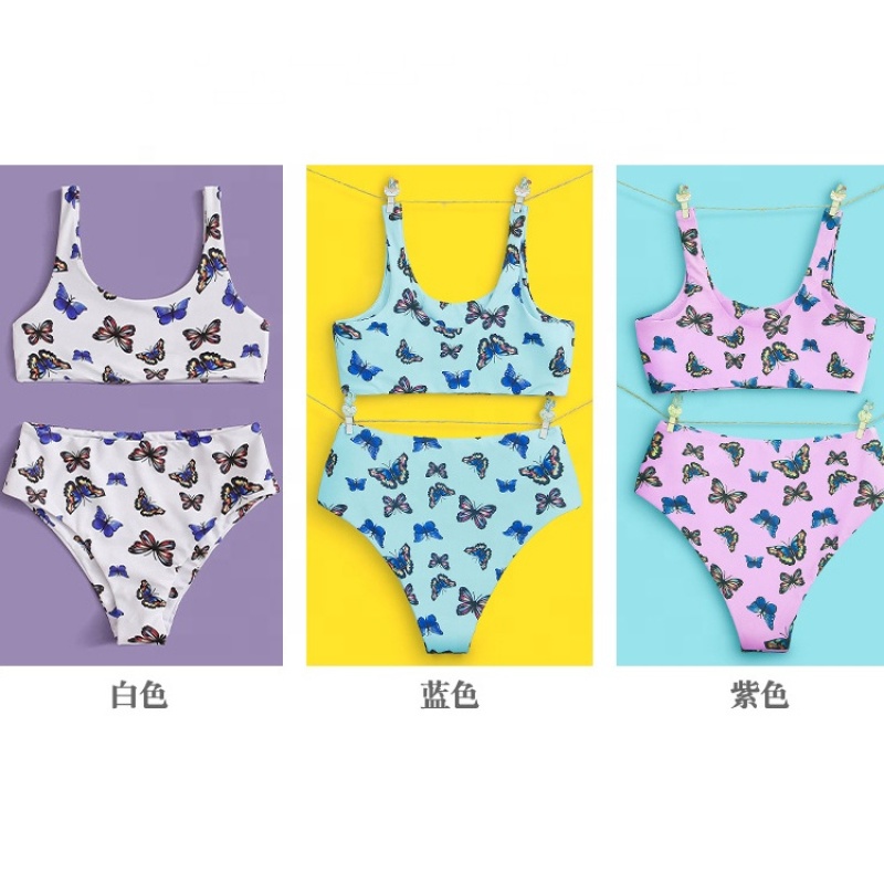 2021 summer high quality custom one piece swimsuits bikini flowers beachwear dress