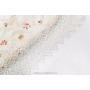 Wholesale Cotton Breathable Milestone Swaddle Picnic Baby Blanket