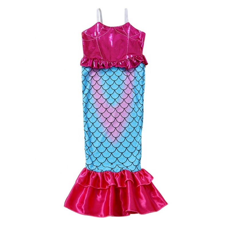 2021 new trendy custom design kids luxury mermaid scale swimwear reflective bikini