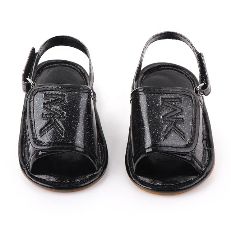 New model trendy baby shoes high quality leather sandals