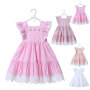 Wholesale Baby Girl Party Flower Boutique Dress 