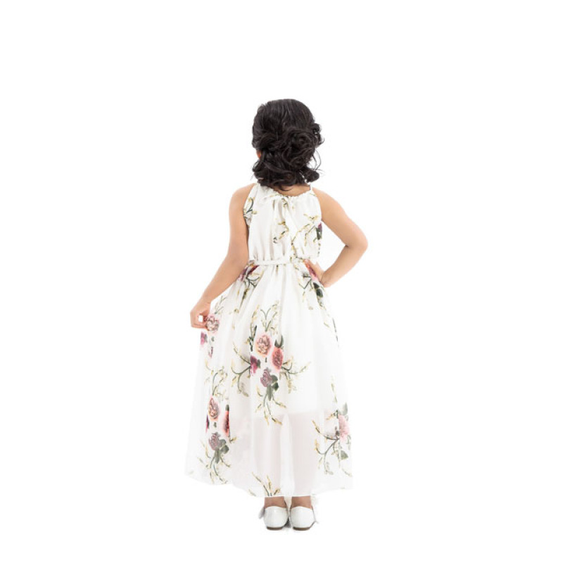 2018 Online Wholesale Lovely Design Party Chiffon Princess Children Girl Dress