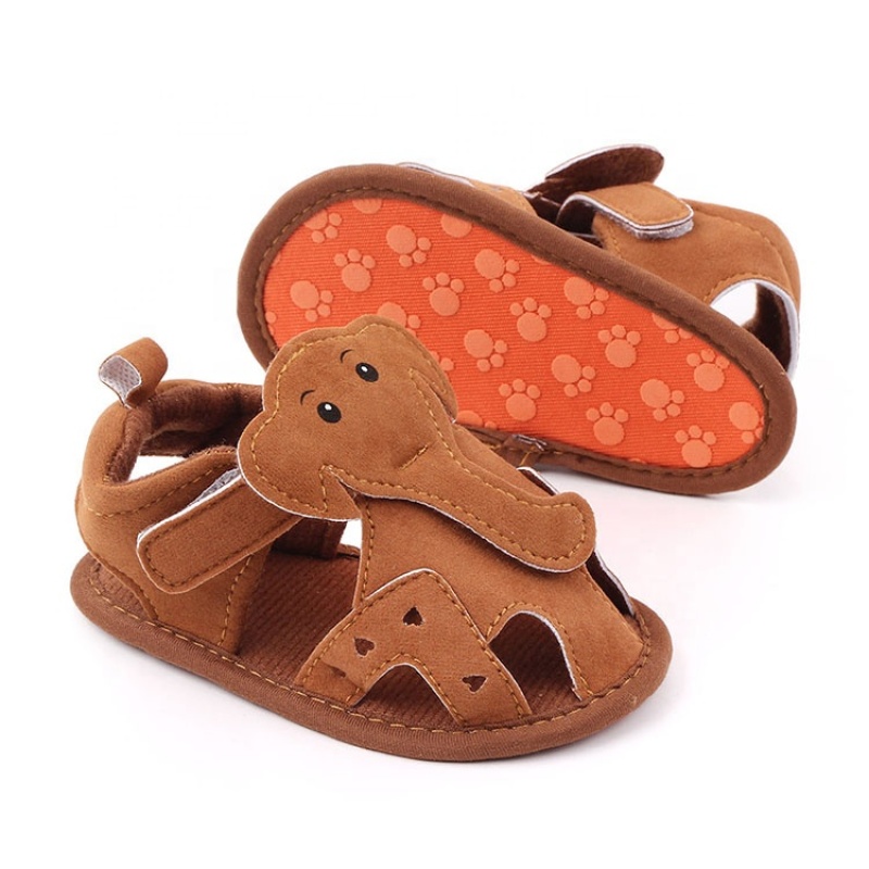 2021 trendy designer inspired cute soft sole shoes elephant cartoon sandals