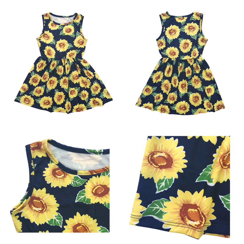 Wholesale Baby's Boutique Casual Dress For Girls 