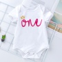 Wholesale Lap Shoulder Baby Onesies With Tutu Skirts And Headband For Girl Birthday Party