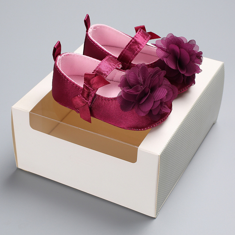 Wholesale Top Design Sweet New Born Baby Girl Shoes for Daily Wear