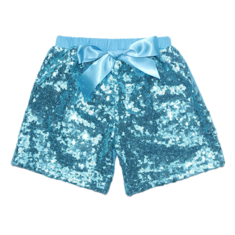 Summer Shiny Baby Girl Gold Sequin Shorts Little Girls Sparkling Shorts Newborn Baby Sequin Short Wedding Pants