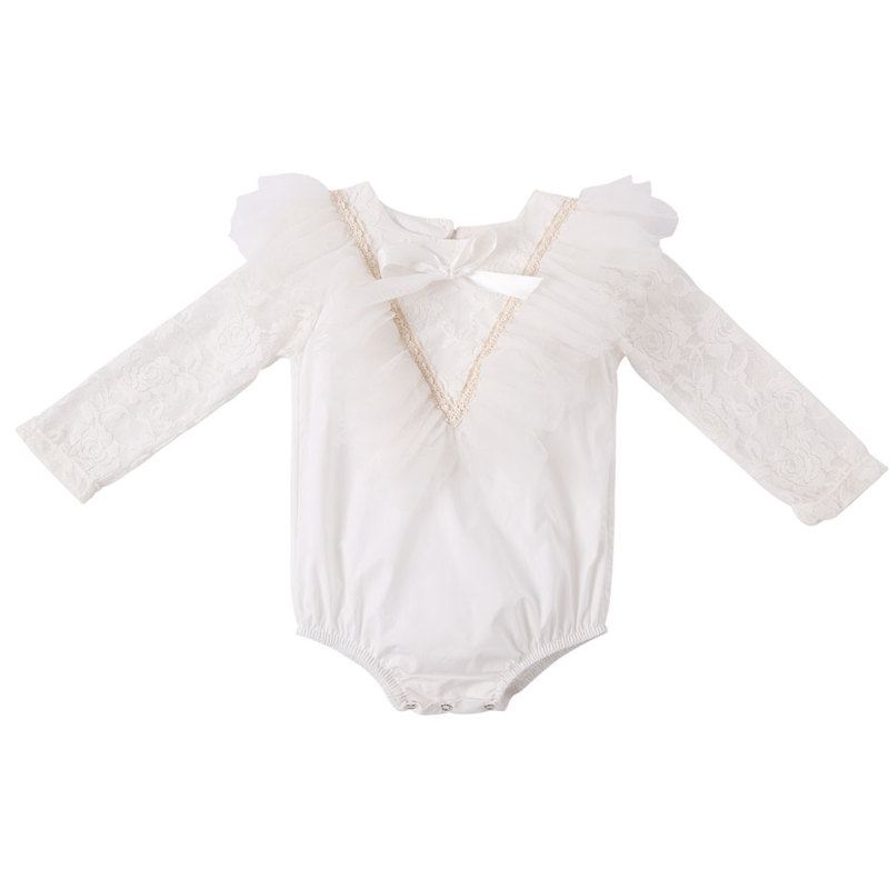 Infants & Toddlers clothing long sleeves cotton baby rompers girls baby romper
