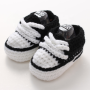 wholesale lovely sneaker pattern handmade crochet baby girl shoes