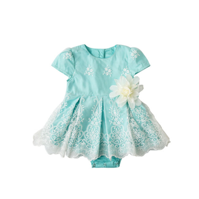 Wholesale Custom Colorful Pretty Children Boutique Clothing Kids Girls Casual Knit Dresses Size 4 6 12 16