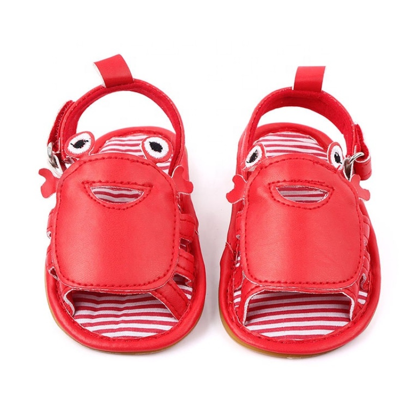 New design trendy cute soft sole causal leather sandals