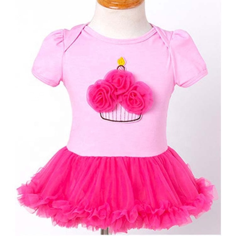 Hot Sale Girls Birthday Smash Cake Tutu Dress 