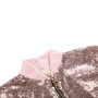 Girl Sequin Jacket Clothing Glitter Dresses Clothes Wholesale Trendy Lovely Ready to Ship European Sleeveless 8-16 Days 1-3 Days