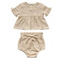Baby Girl Soft Cotton Top With Bloomer Clothing Set 