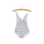 New products 2018 baby clothes vintage lace romper with high quality print