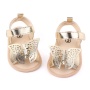 2021 summer fashion white soft sole baby shoes double strap sandals