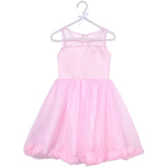 Wholesale Designer Ready Made Pretty  Children Boutique Clothes Kids Girls Twirl Dresses for Daily Wear in Stocks