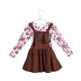 Baby Girls Winter Boutique Clothing Long Sleeve Dress Set