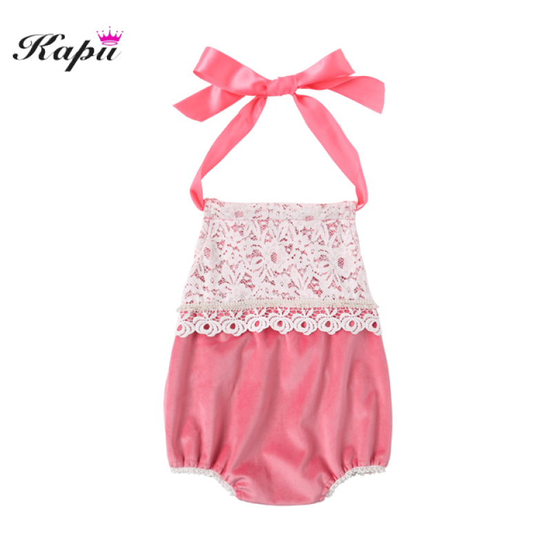 2018 New style summer girls cute baby romper for kids clothes