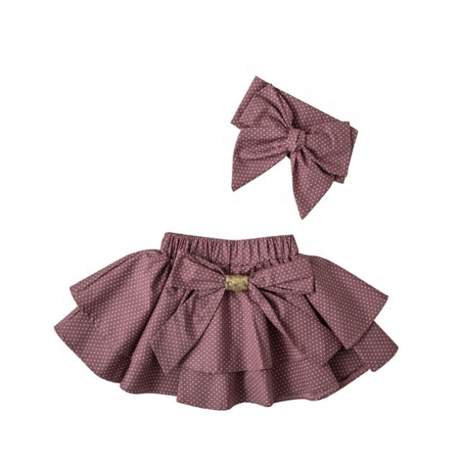 New Arrival Children Clothing Hot Girls Short Skirt Children Boutique Summer Clothing