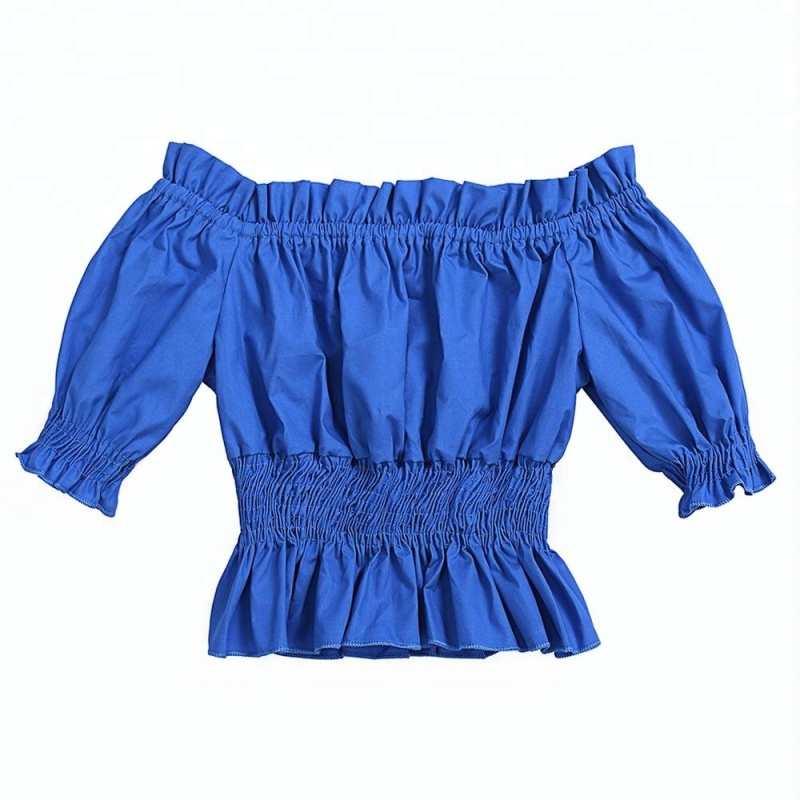 Toddler Girls Wholesale Blank T Shirts Solid Color Tunic Clothing Baby Cotton Clothes Baby Girls Top