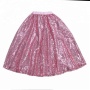 Summer shiny girl kids clothes sequin skirt wholesale children's boutique clothing