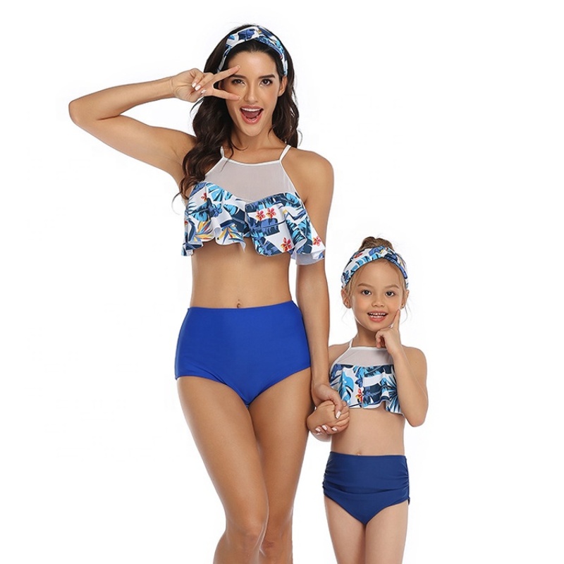 Hot sale high-quality mesh beach wear new sexy custom kid bikini  women swimwear