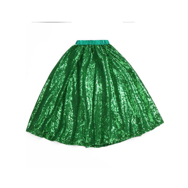Top fashion girls sequined skirt girls clothes in short skirts no top