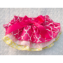 2018 Wholesale plain baby bloomers for kids ruffle diaper cover satin bloomers with bow