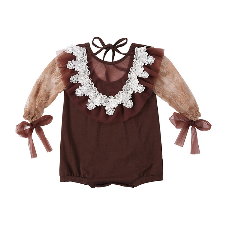 Wholesale custom high quality cheap Baby romper  dress for spring  and summer