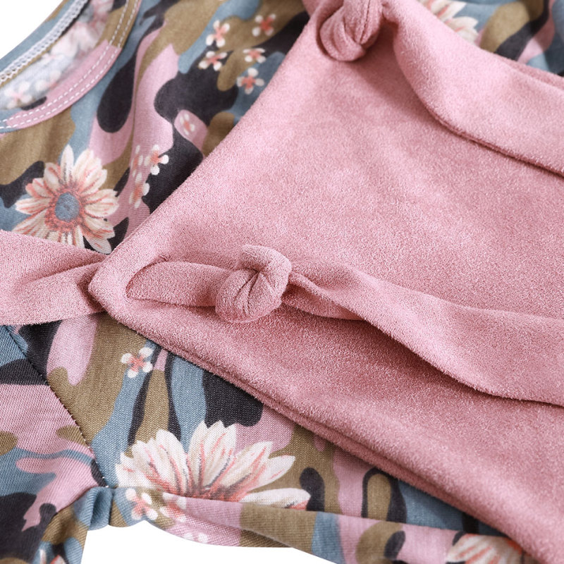 High Quality Boutique Baby Girls Clothes Vintage Floral Sweet Skirt Outfits