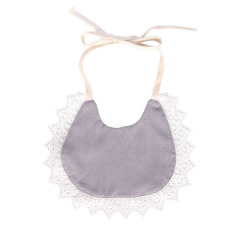 Factory price muslin lace comfortable safe baberos bebe baby burp cloth