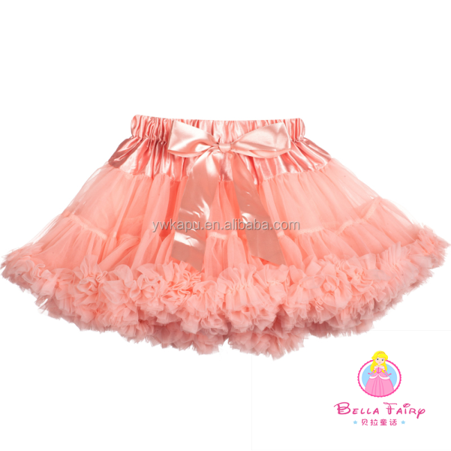 Wholesale Baby Girls Chiffon Fluffy Pettiskirts Ballet Dance Wear Pettiskirt