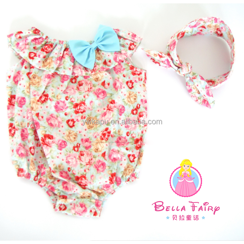 Hot Seller Baby Clothes New Model Romper Baby Girls Seaside Bella Romper New Sale Boutique Kids Summer Clothes