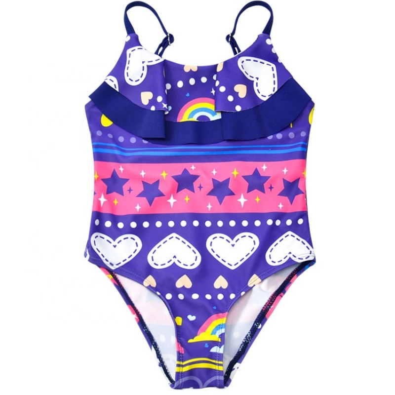 Cheap mermaid scale teen print bikini beach swimwear girls swimsuit set