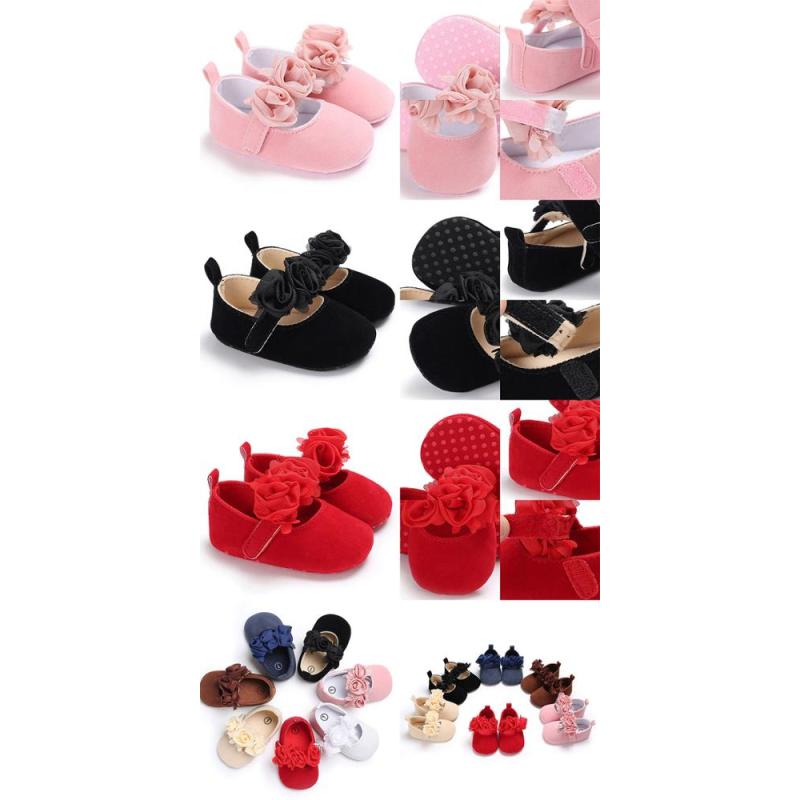 Wholesale High Quality Lovely Baby Kids Girl Flower Princess Shoes