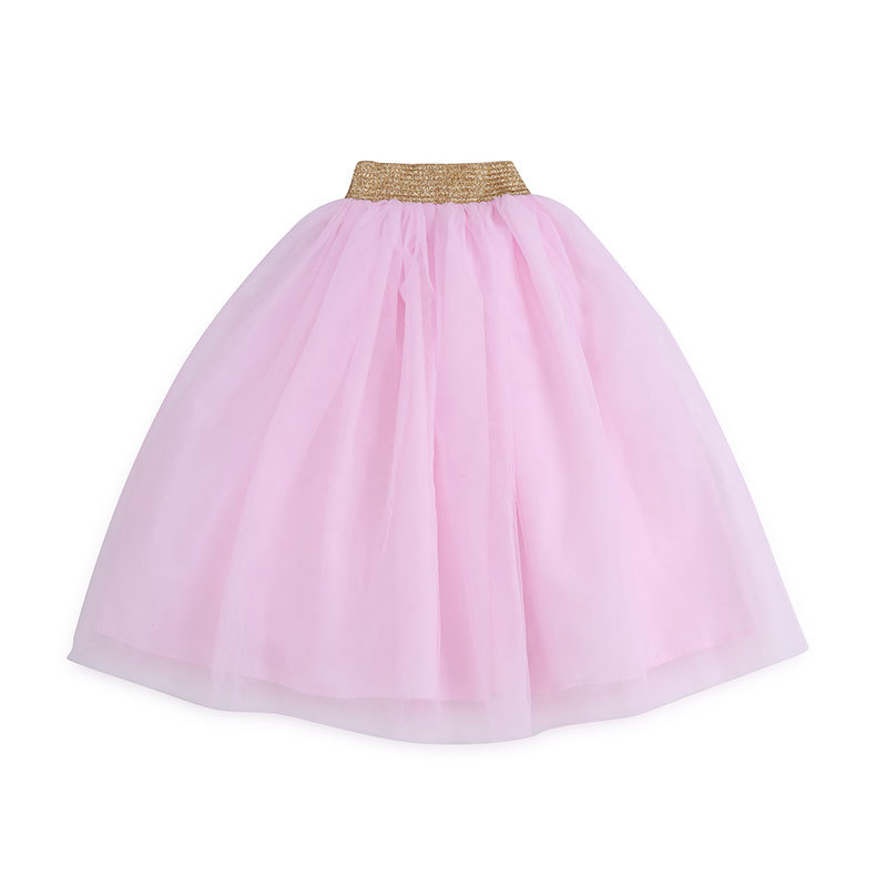 2019 New Design Fancy baby girl tutu tulle dance dress multi color long maxi skirt