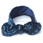 lovely cute plush rabbit ear hair bands,polka dot kids headband,baby headband made in china