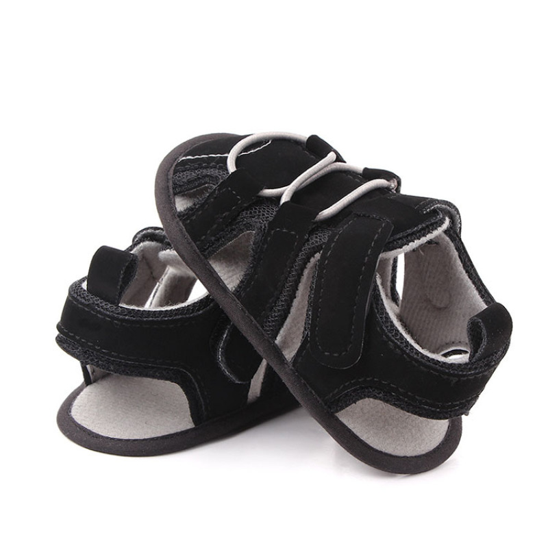 Factory direct sale round toe hollow out baby boy sandals