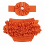 New Cotton Ruffle Bum Baby Bloomers kids bloomer made in china