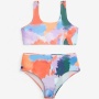 2021 baby girl trendy sexy high waist swimsuit ruffle bikini