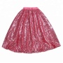 Summer shiny girl kids clothes sequin skirt wholesale children's boutique clothing