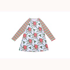 Wholesale Stylish Newborn Baby Boutique Clothes Birthday Holidays Dresses for Girls of 1 2 Year Old