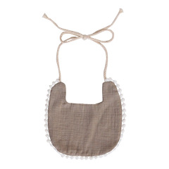 adjustable newborn cute lace toddle pure cotton  baby bibs aprons