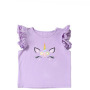 New brand Special Design Unicorn Printed Pink Girls Shirts baby girl shirts