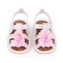 2021 latest designer round toe cork glitter toddler girl sandals