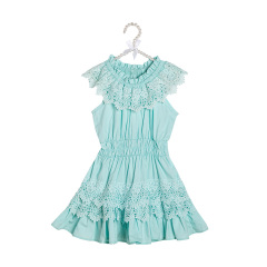 Wholesale Stylish Newborn Baby Boutique Clothes Birthday Holidays Dresses for Girls of 1 2 Year Old